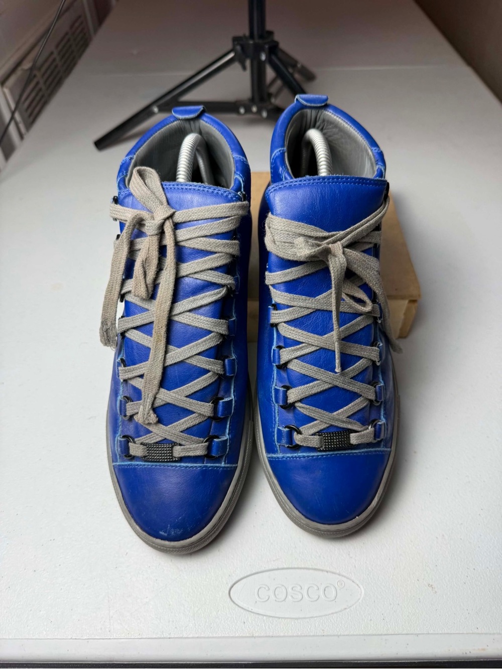 Balenciaga Electric Blue Arena Sneaker women Sz 39 /US 9 - Picture 2 of 12